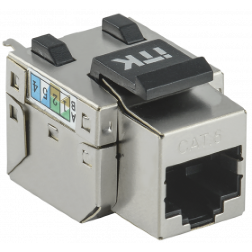ITK Модуль Keystone Jack кат. 6 FTP 110 IDC 90 град. розет.