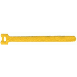 Хомут-липучка 210мм, 20 шт., желтый