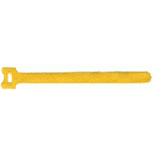 Хомут-липучка 210мм, 20 шт., желтый