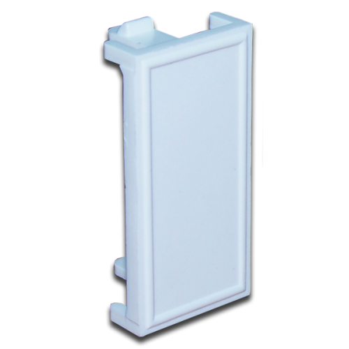 Заглушка 22.5х45, белая