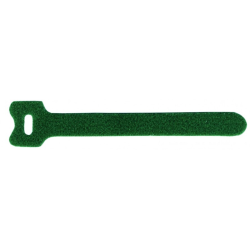 Хомут-липучка 125мм, 20 шт., зеленый