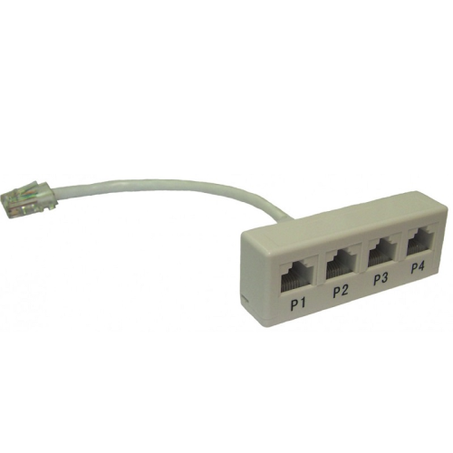 Y-адаптер, 4 параллельных порта