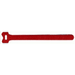 Хомут-липучка 210мм, 20 шт., красный