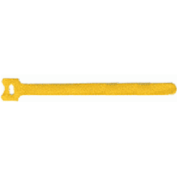 Хомут-липучка 180мм, 20 шт., желтый