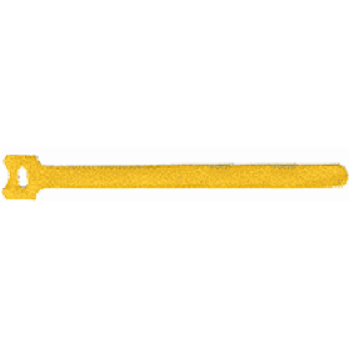 Хомут-липучка 180мм, 20 шт., желтый