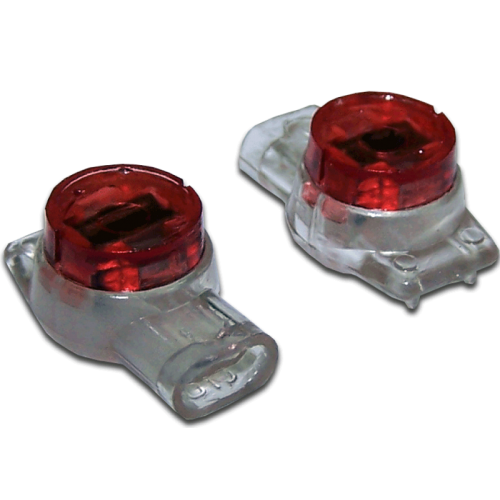 Соединитель проводов 0.4-0.9 мм, изолированный (скотчлок), разветвительное соединение, гель, 100 шт.