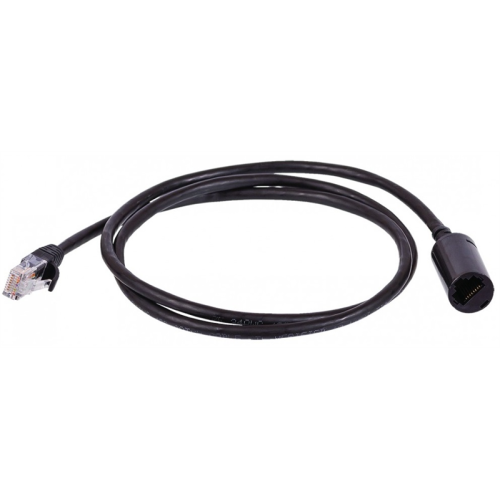 Удлинитель патч-корда UTP кат.5E, розетка RJ45 - вилка RJ-45, 1.0 м, серый