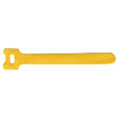 Хомут-липучка 135мм, 20 шт., желтый