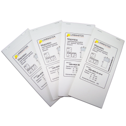 Маркер самоламинирующийся, блокнот, 30х15, диам.9мм, 120 шт.