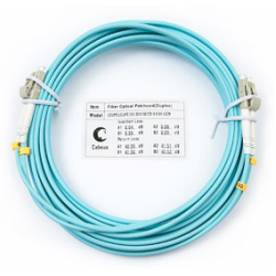 Cabeus FOP-50-LC-LC-5m Шнур оптический duplex LC-LC 50/125 mm OM3 5м LSZH