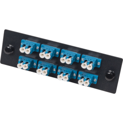 Адаптерная панель для кроссов LAN-FOBM с 8 дуплексными адаптерами SC/OS2