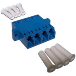 Адаптер оптический TWT LC, SM, 4 порта, корпус дуплекс SC