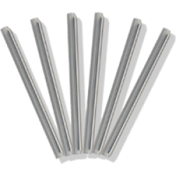 Трубка для защиты места сварки оптических волокон, КДЗС, диаметр 3.0 мм, длина 60 мм