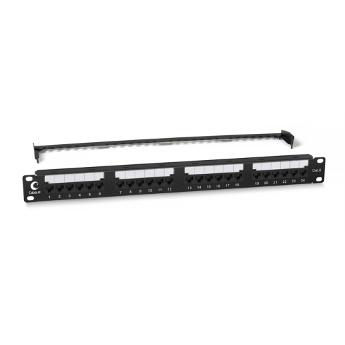 Cabeus PL2-24-Cat.6-Dual IDC Патч-панель 19