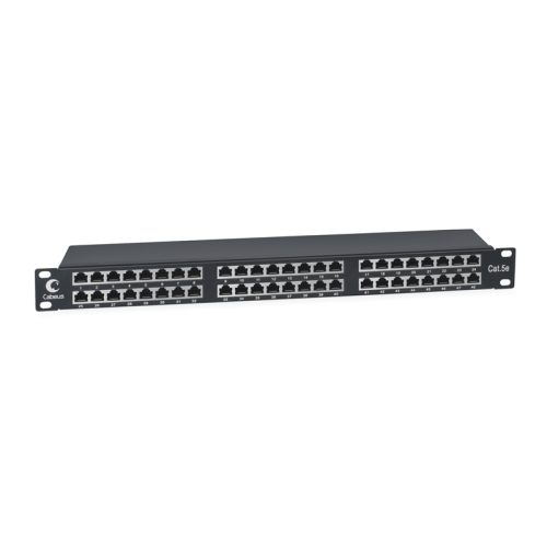 Cabeus PLHD-48-Cat.5e-SH-Dual IDC-1U Патч-панель высокой плотности 19