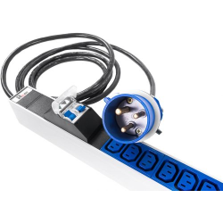 ЦМО Верт блок розеток Rem-32, 1 фаза 32A, 2 авт, инд, 24 C13, 6 C19, 1420 мм, вх IEC 309, шнур 3 м