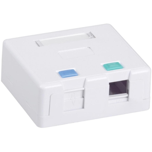 ITK Корпус настенной розетки для 2 мод. Keystone Jack