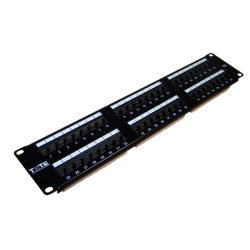 Патч-панель TWT 48 портов, UTP, кат.6, 2U