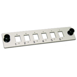 Адаптерная панель на 6 SC адаптеров