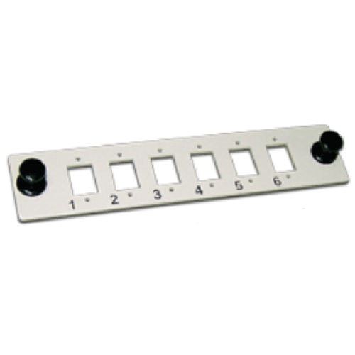 Адаптерная панель на 6 SC адаптеров