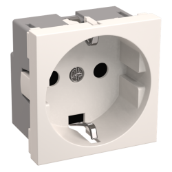 РКС-20-30-П-К Розетка с з/к 2к (на 2 модуля) ПРАЙМЕР белая IEK