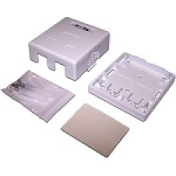 Настенная коробка 2 порта для Keystone