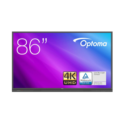 86' Optoma 3861RK INTERACTIVE, UHD 4K, 3840x2160, 370cd, 1200:1, 8ms, 178/178, IN: 3xHDMI, VGA, DP, 4xUSB2.0, USB3.0, RJ45, OUT: HDMI, S/PDIF, RG45, Android 8.0, 3GB, 16GB, Speakers 2x15V