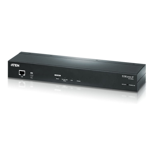 ATEN Single Port KVM over IP Switch with Single Port Power Switch