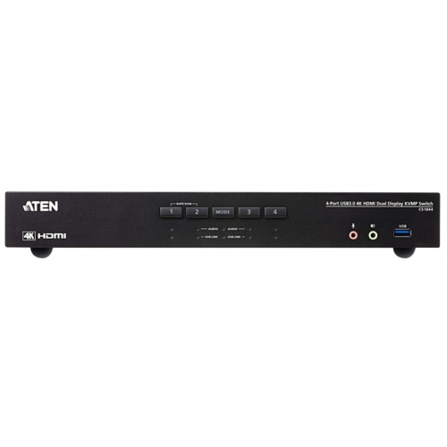 ATEN 4-Port USB3.0 4K HDMI Dual Display KVMP Switch