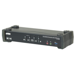 ATEN 4P USB 3 4K DisplayPort MST KVMP Switch