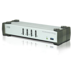 ATEN 4-Port USB 3.0 DisplayPort KVMP™ Switch (Cables included)