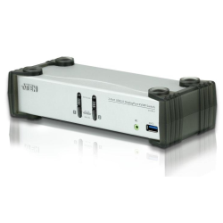 ATEN 2-Port USB 3.0 DisplayPort KVMP™ Switch (Cables included)