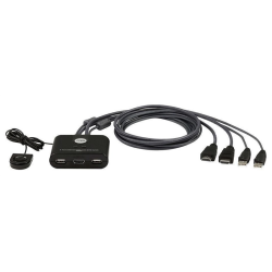 ATEN 2-Port USB FHD HDMI Cable KVM Switch