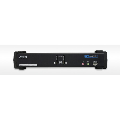 ATEN 2-Port USB DVI Dual Link/CH7.1 Audio KVMP™ Switch