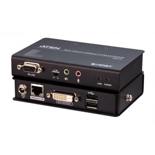 ATEN Mini USB DVI HDBaseT™ KVM Extender (1920 x 1200@100m)