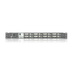 ATEN Single Rail 8-Port DVI FHD LCD KVM Switch
