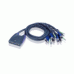 ATEN 4-Port USB VGA/Audio Cable KVM Switch (0.9m, 1.2m)