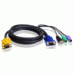 ATEN USB-PS/2 3.0M HYBRID CABLE., 3m