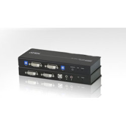 ATEN USB DVI Dual View Cat 5 KVM Extender (1024 x 768@60m)