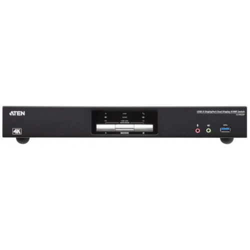 ATEN 2-Port USB3.0 4K DisplayPort Dual Display KVM switch
