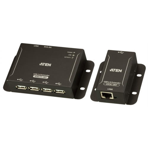 ATEN 4-Port USB 2.0 CAT 5 Extender (up to 50m)
