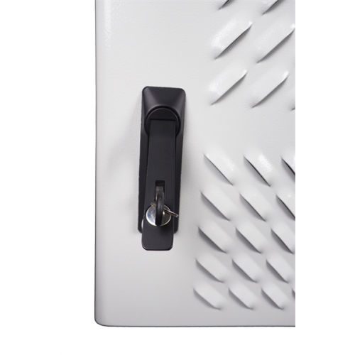 ЦМО Шкаф уличный всепогодный настенный 12U (600х500), передняя дверь вентилируемая