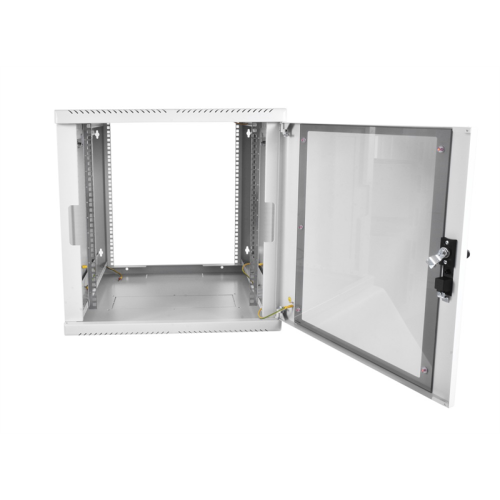 ЦМО Шкаф телекоммуникационный настенный разборный 12U (600х520) дверь стекло