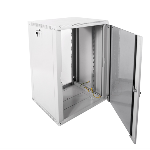 ЦМО Шкаф телекоммуникационный настенный разборный ЭКОНОМ 18U (600х520) дверь стекло