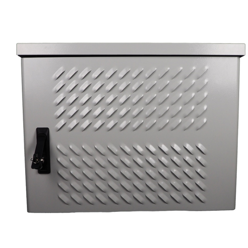 ЦМО Шкаф уличный всепогодный настенный 12U (600х500), передняя дверь вентилируемая