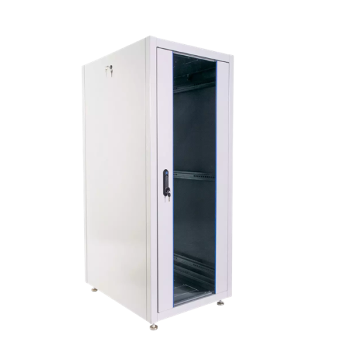 ЦМО Шкаф телекоммуникационный напольный ЭКОНОМ 30U (600х1000) дверь стекло, дверь металл