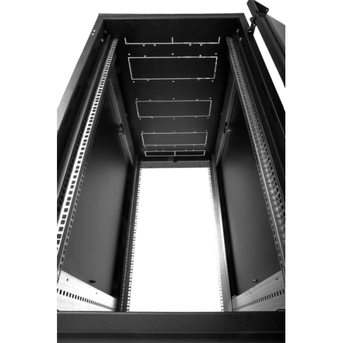 ЦМО Шкаф телекоммуникационный напольный 18U (600x800) дверь стекло, цвет чёрный