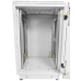 ЦМО Шкаф телекоммуникационный напольный 18U (600x600) дверь стекло, цвет чёрный