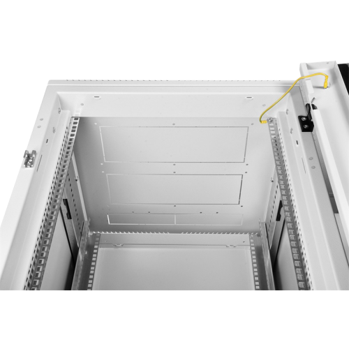 ЦМО Шкаф телекоммуникационный напольный 42U (600x1000) дверь перфорированная 2 шт., цвет чёрный