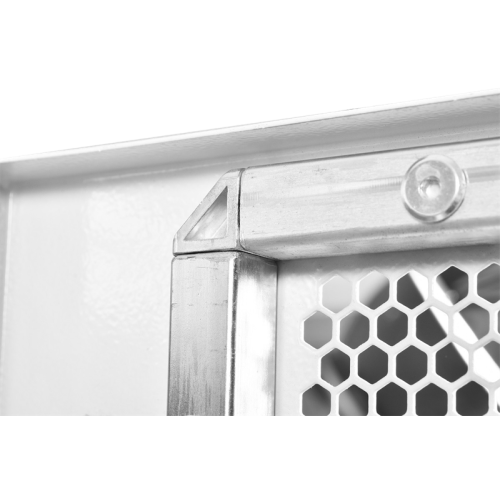 ЦМО Шкаф телекоммуникационный напольный 42U (600x1000) дверь перфорированная 2 шт., цвет чёрный